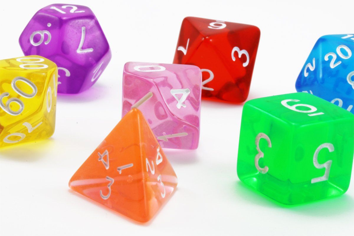 Hard Candy Translucent Dice