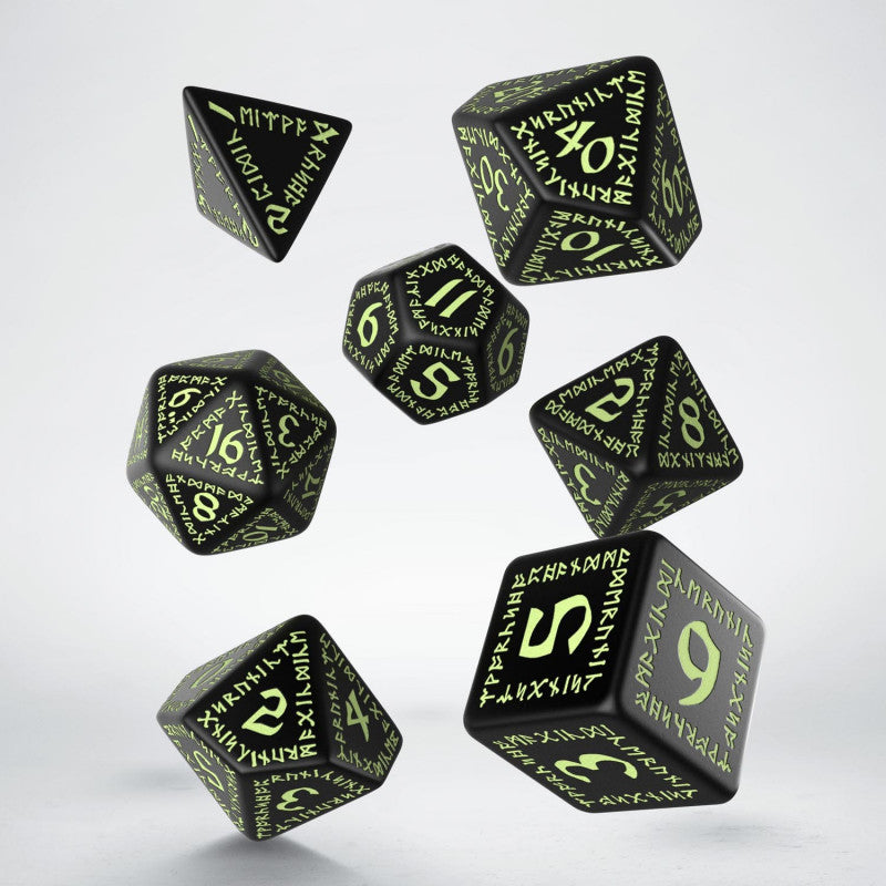 Runic Dice Glow In The Dark