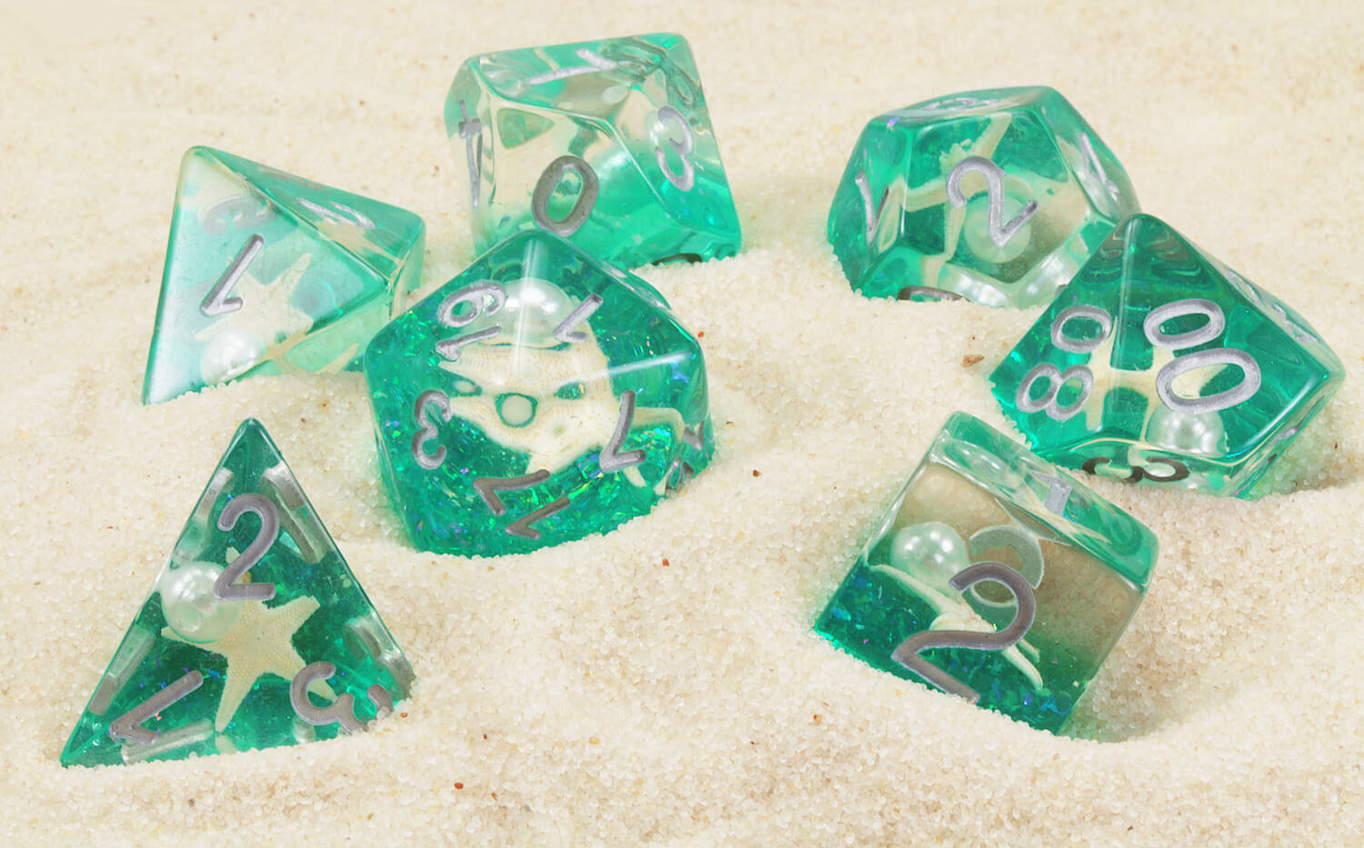 Starfish Dice RPG Green