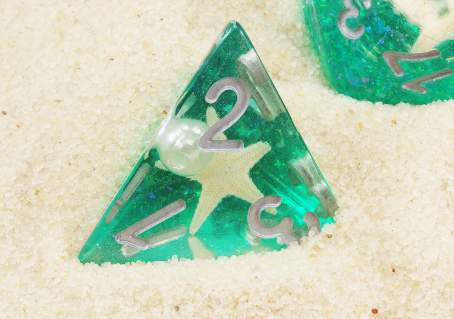 Starfish Dice RPG Green 2