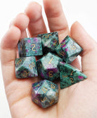 Stone D&D Dice Ruby Josite