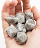 Labradorite Stone  dice