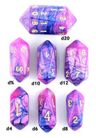 Crystal Toxic Dice Blue