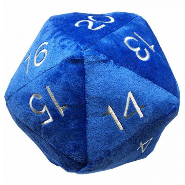 Jumbo Plush D20 Blue