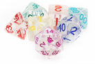 Unicorn D&D Dice Rainbow Ice