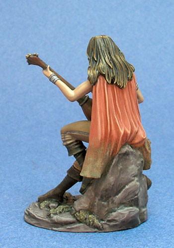 RPG Miniatures Female Bard