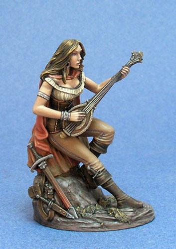 DSM4110 Female Bard With Lute