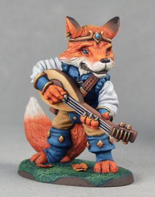 Dark Sword Miniatures Fox Bard