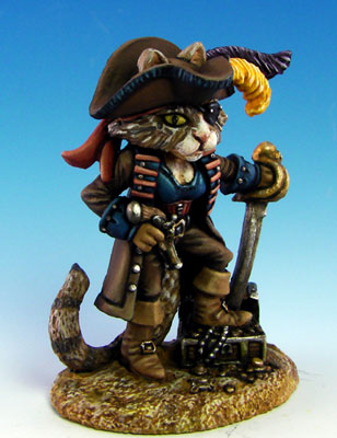 Catfolk Miniature Pirate 3