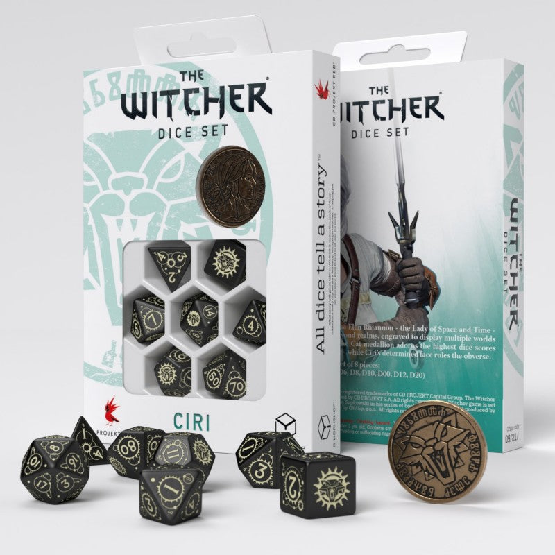 Ciri The Witcher Dice Black 2