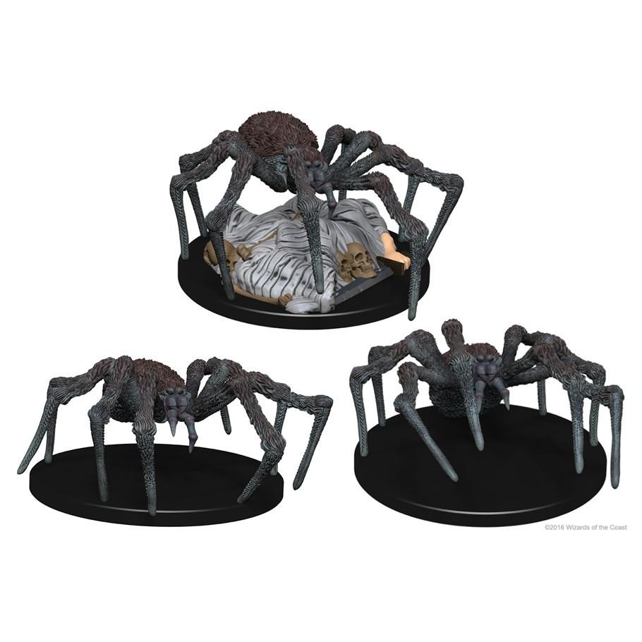D&D Miniatures Spiders