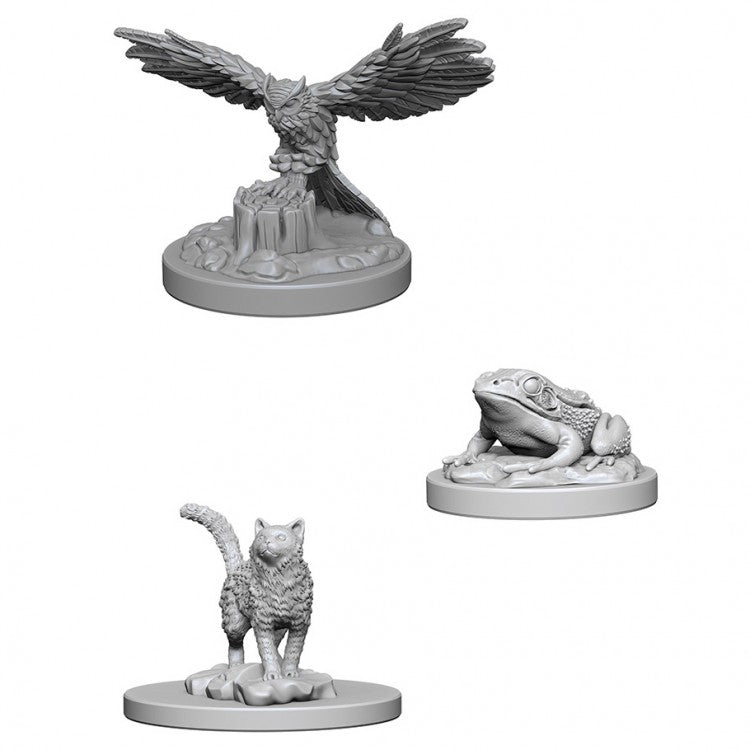 D&D Familiars Cat Frog Owl